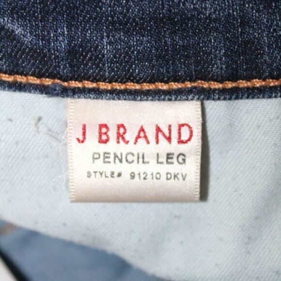 J Brand Blue Pencil Leg 5 Pocket Jeans Sz. 24 - Picture 6 of 7